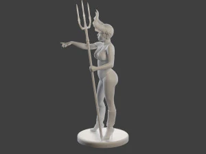 Dark Queen DQ1 004 3D Print Model