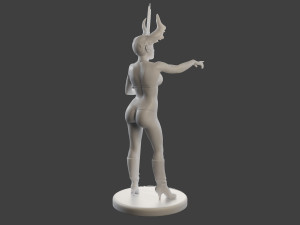Dark Queen DQ1 004 3D Print Model