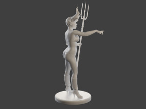 Dark Queen DQ1 004 3D Print Model