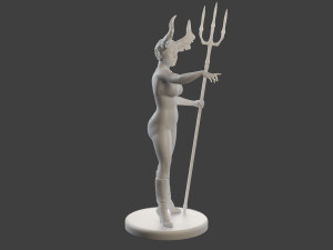 Dark Queen DQ1 004 3D Print Model