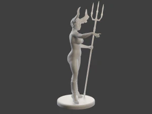 Dark Queen DQ1 004 3D Print Model