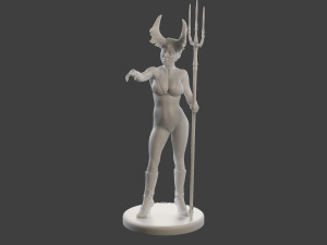 Dark Queen DQ1 004 3D Print Model