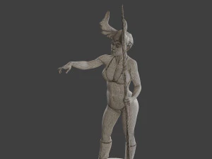 Dark Queen DQ1 004 3D Print Model