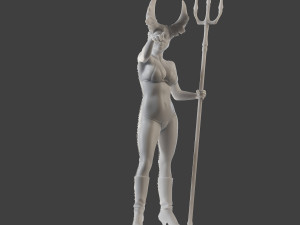 Dark Queen DQ1 004 3D Print Model