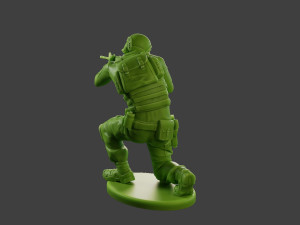 US Special Forces USSF2 003 Model Cetak 3D