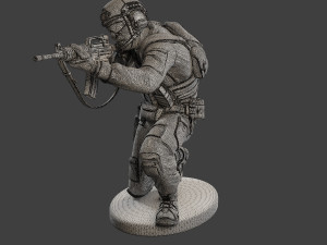 US Special Forces USSF2 003 Model Cetak 3D