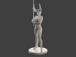 Dark Queen DQ1 005 Model Cetak 3D