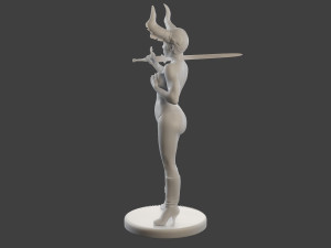 Dark Queen DQ1 006 3D-printmodel