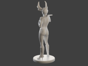 Dark Queen DQ1 006 3D-printmodel