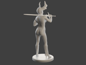 Dark Queen DQ1 006 3D-printmodel