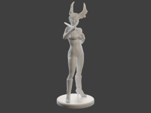 Dark Queen DQ1 006 3D-printmodel