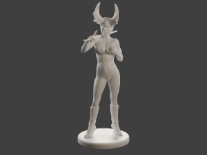 Dark Queen DQ1 006 3D-printmodel