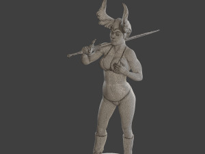 Dark Queen DQ1 006 3D-printmodel