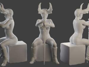 Dark Queen DQ1 007 3D Print Model