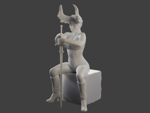 Dark Queen DQ1 007 Modelo de impresión 3D