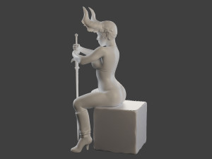Dark Queen DQ1 007 Modelo de impresión 3D
