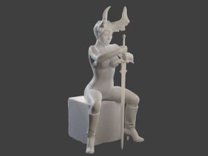 Dark Queen DQ1 007 Modelo de impresión 3D