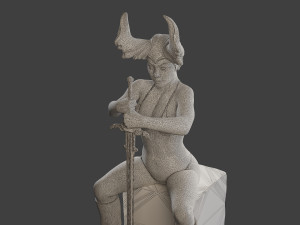 Dark Queen DQ1 007 Modelo de impresión 3D
