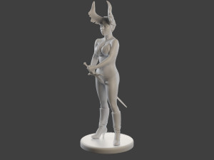Dark Queen DQ1 008 Model Cetak 3D