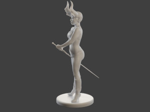 Dark Queen DQ1 008 Model Cetak 3D