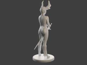 Dark Queen DQ1 008 Model Cetak 3D