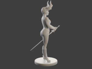Dark Queen DQ1 008 Model Cetak 3D