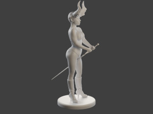 Dark Queen DQ1 008 Model Cetak 3D