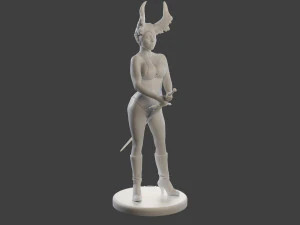 Dark Queen DQ1 008 3D Print Model