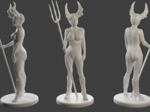 Dark Queen DQ1 Pack1 3D Print Model