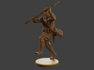 Russian soldier ww2 R3 002 Modelo de Impressão 3D