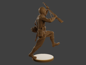 Russian soldier ww2 R3 002 Modelo de Impressão 3D