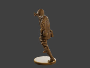 Russian soldier ww2 R3 003 3D Baskı Modeli