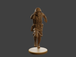 Russian soldier ww2 R3 003 3D Baskı Modeli