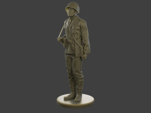 CzechSlovak Communist Soldier CCS1 000 3D 打印模型