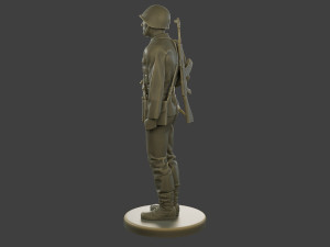 CzechSlovak Communist Soldier CCS1 000 3D 打印模型