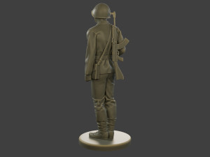 CzechSlovak Communist Soldier CCS1 000 3D 打印模型