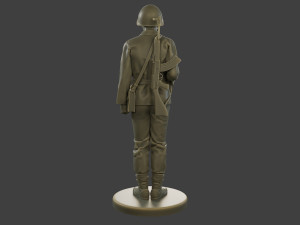 CzechSlovak Communist Soldier CCS1 000 3D 打印模型