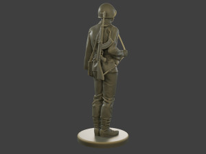 CzechSlovak Communist Soldier CCS1 000 3D 打印模型