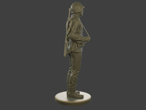 CzechSlovak Communist Soldier CCS1 000 3D 打印模型