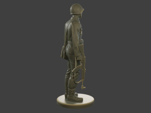CzechSlovak Communist Soldier CCS1 001 3D Print Model