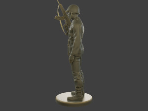 CzechSlovak Communist Soldier CCS1 003 Model do druku 3D