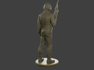 CzechSlovak Communist Soldier CCS1 003 Model do druku 3D