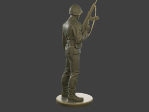 CzechSlovak Communist Soldier CCS1 003 Model do druku 3D