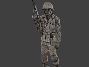 CzechSlovak Communist Soldier CCS1 003 Model do druku 3D