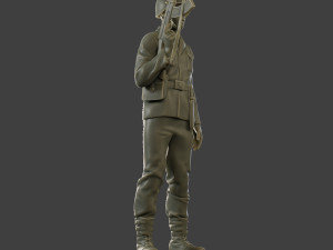 CzechSlovak Communist Soldier CCS1 003 Model do druku 3D