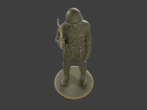 CzechSlovak Communist Soldier CCS1 003 Model do druku 3D