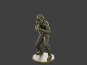 CzechSlovak Communist Soldier CCS1 004 3D 프린트 모델