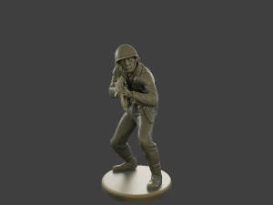 Soldato comunista ceco-slovacco CCS1 004 Modello di stampa 3D