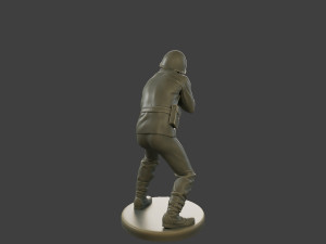 CzechSlovak Communist Soldier CCS1 004 3D 프린트 모델