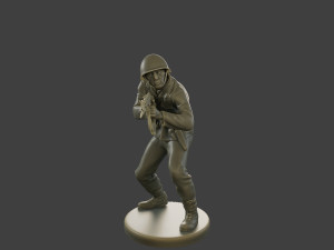 CzechSlovak Communist Soldier CCS1 004 3D 프린트 모델